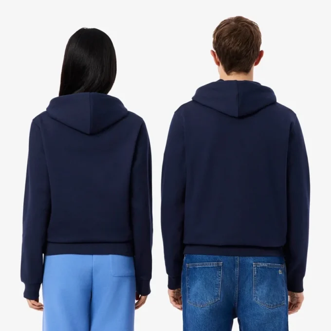 Hoodie mit geprägtem Logo Hoodie mit geprägtem Logo