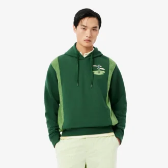 Hoodie mit Golf-Print