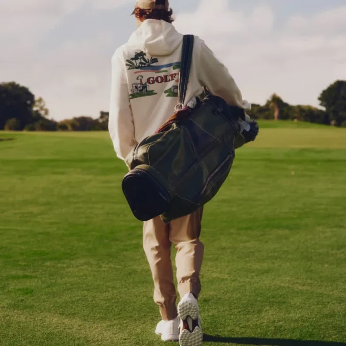 Hoodie mit Golf-Print Hoodie mit Golf-Print
