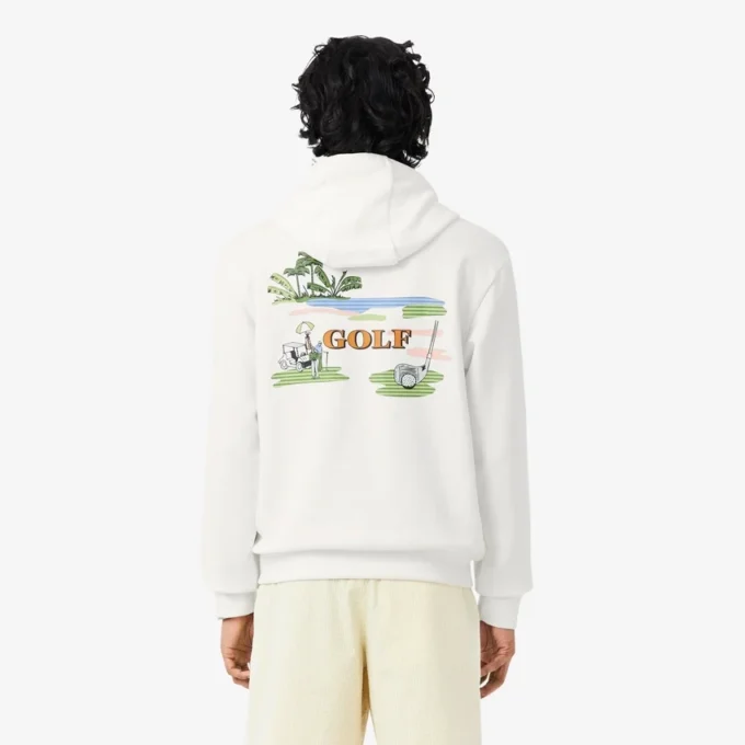 Hoodie mit Golf-Print Hoodie mit Golf-Print