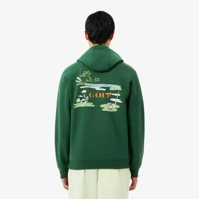 Hoodie mit Golf-Print Hoodie mit Golf-Print