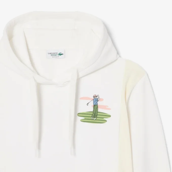 Hoodie mit Golf-Print Hoodie mit Golf-Print