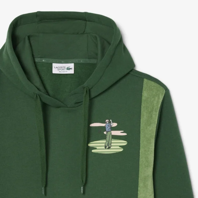Hoodie mit Golf-Print Hoodie mit Golf-Print
