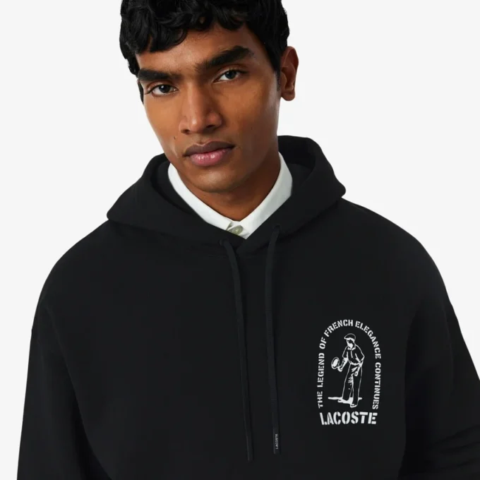 Hoodie mit Print und lockerer Passform Hoodie mit Print und lockerer Passform
