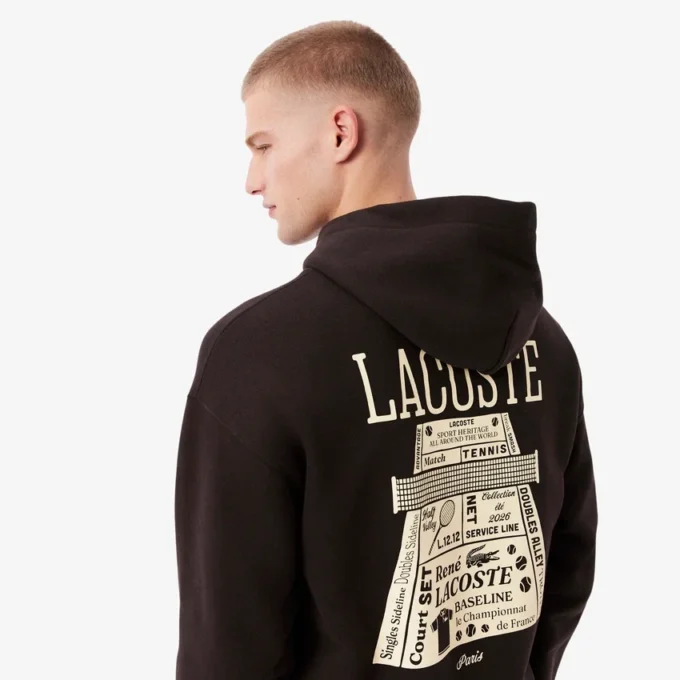 Hoodie mit Print und lockerer Passform Hoodie mit Print und lockerer Passform