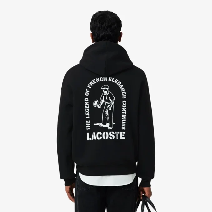 Hoodie mit Print und lockerer Passform Hoodie mit Print und lockerer Passform