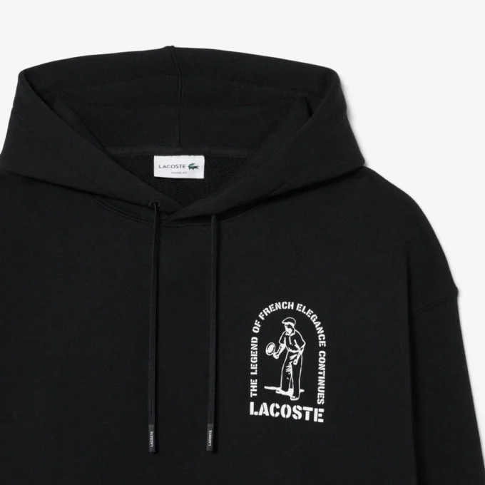 Hoodie mit Print und lockerer Passform Hoodie mit Print und lockerer Passform