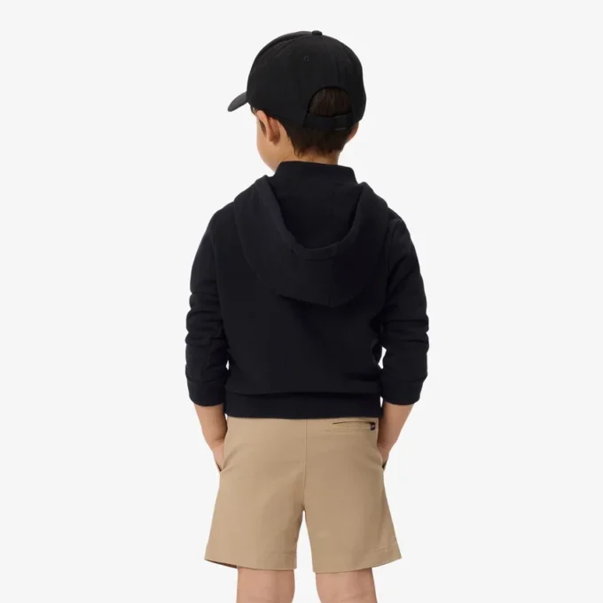 Hoodie mit Reißverschluss und Farbblock-Design Hoodie mit Reißverschluss und Farbblock-Design