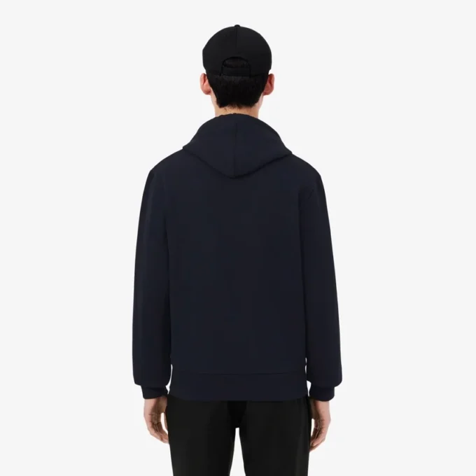 Hoodie mit Reißverschluss und Farbblock-Design Hoodie mit Reißverschluss und Farbblock-Design