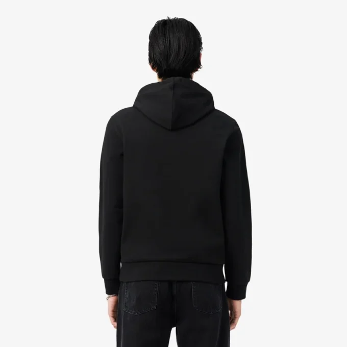 Hoodie mit Reißverschluss und Logo-Streifen Hoodie mit Reißverschluss und Logo-Streifen