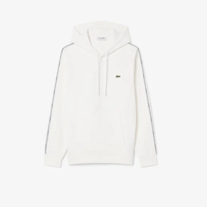 Hoodie mit Reißverschluss und Logo-Streifen Hoodie mit Reißverschluss und Logo-Streifen