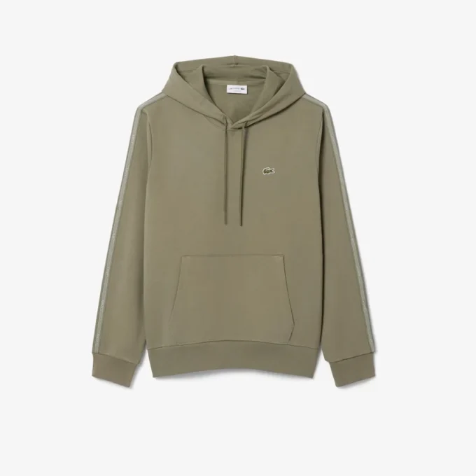 Hoodie mit Reißverschluss und Logo-Streifen Hoodie mit Reißverschluss und Logo-Streifen