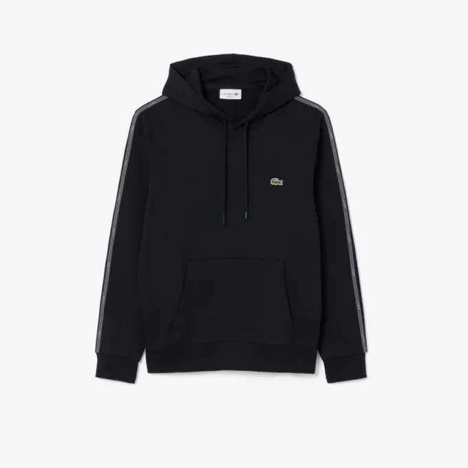 Hoodie mit Reißverschluss und Logo-Streifen Hoodie mit Reißverschluss und Logo-Streifen