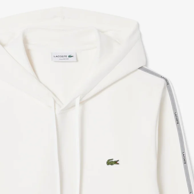 Hoodie mit Reißverschluss und Logo-Streifen Hoodie mit Reißverschluss und Logo-Streifen