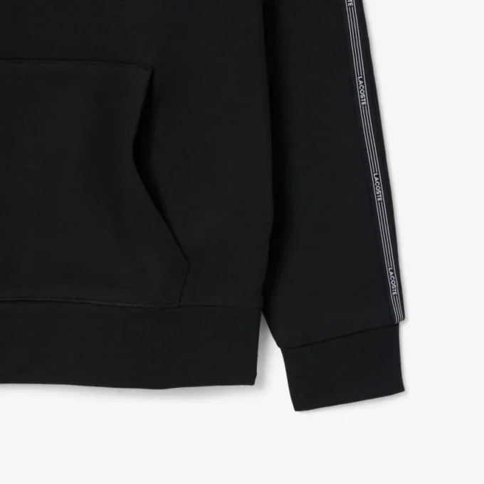 Hoodie mit Reißverschluss und Logo-Streifen Hoodie mit Reißverschluss und Logo-Streifen