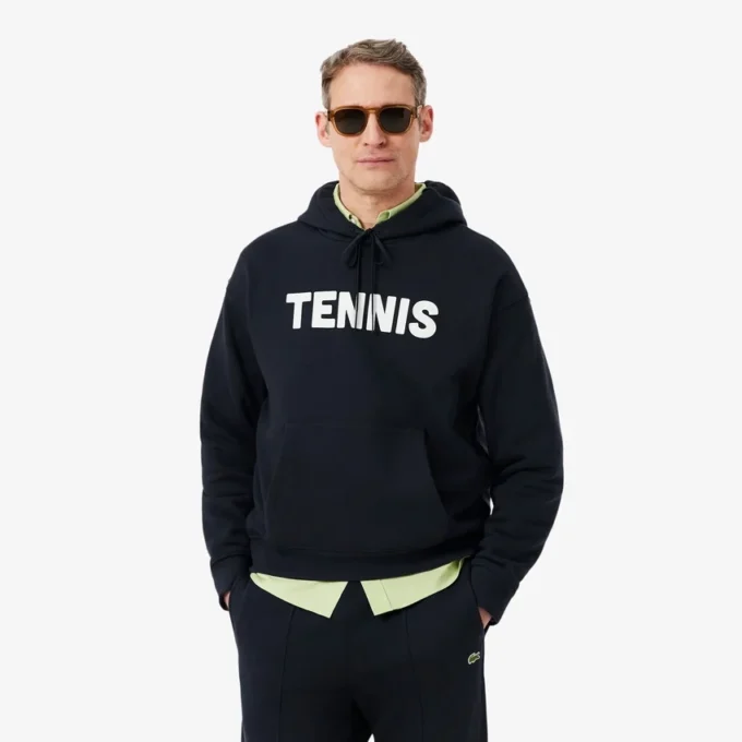 Hoodie mit Tennis-Print Hoodie mit Tennis-Print