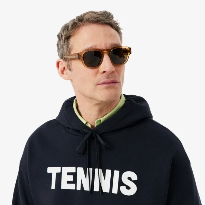 Hoodie mit Tennis-Print Hoodie mit Tennis-Print