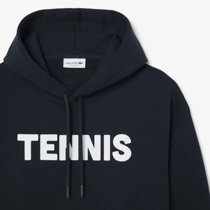 Hoodie mit Tennis-Print Hoodie mit Tennis-Print