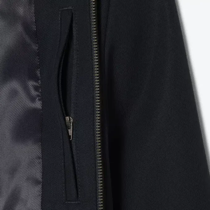 Jacke aus Wollmisch-Twill Jacke aus Wollmisch-Twill