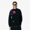 Jacquard-Pullover mit Laufsteg-Motiv Jacquard-Pullover mit Laufsteg-Motiv