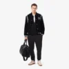 Jersey-Jogginghose mit konischem Bein Jersey-Jogginghose mit konischem Bein