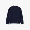 Jungen-Strickjacke mit V-Ausschnitt aus Baumwolle und Wolle Jungen-Strickjacke mit V-Ausschnitt aus Baumwolle und Wolle