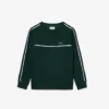 Jungen-Sweatshirt aus Fleece mit Logo-Streifen Jungen-Sweatshirt aus Fleece mit Logo-Streifen