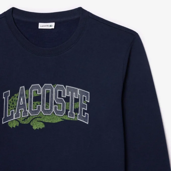 Kinder-Fleece-Sweatshirt mit Krokodil-Print Kinder-Fleece-Sweatshirt mit Krokodil-Print