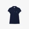 Kinder-Poloshirt mit gewelltem Kragen aus Mini-Piqué Kinder-Poloshirt mit gewelltem Kragen aus Mini-Piqué