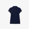 Kinder-Poloshirt mit gewelltem Kragen aus Mini-Piqué Kinder-Poloshirt mit gewelltem Kragen aus Mini-Piqué