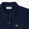 Kinder-Poloshirt mit gewelltem Kragen aus Mini-Piqué Kinder-Poloshirt mit gewelltem Kragen aus Mini-Piqué