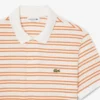 Klassisch geschnittenes gestreiftes Petit Piqué-Poloshirt