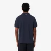 Klassisch geschnittenes Petit-Piqué-Poloshirt mit Aufdruck