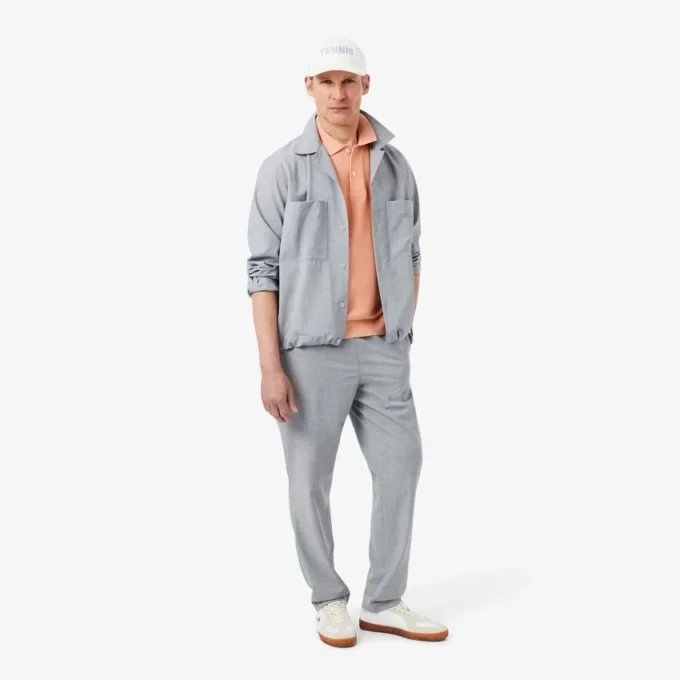 Klassisch geschnittenes Strick-Poloshirt Klassisch geschnittenes Strick-Poloshirt