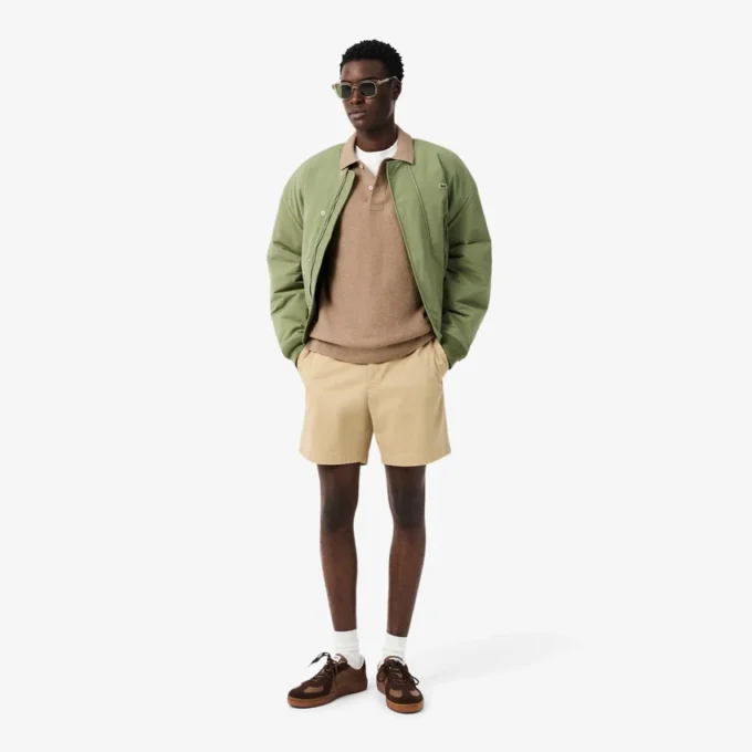 Klassisch geschnittenes Strick-Poloshirt Klassisch geschnittenes Strick-Poloshirt