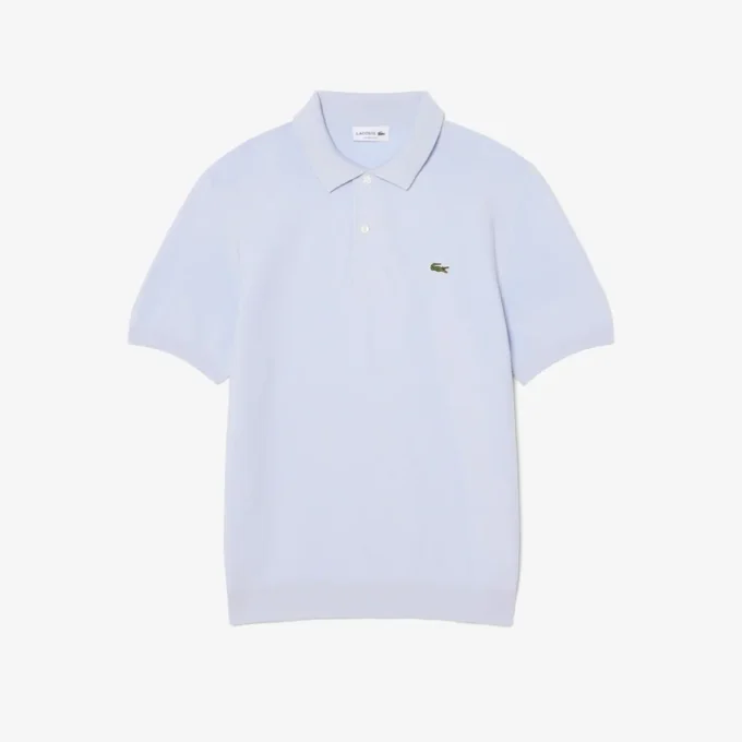 Klassisch geschnittenes Strick-Poloshirt Klassisch geschnittenes Strick-Poloshirt