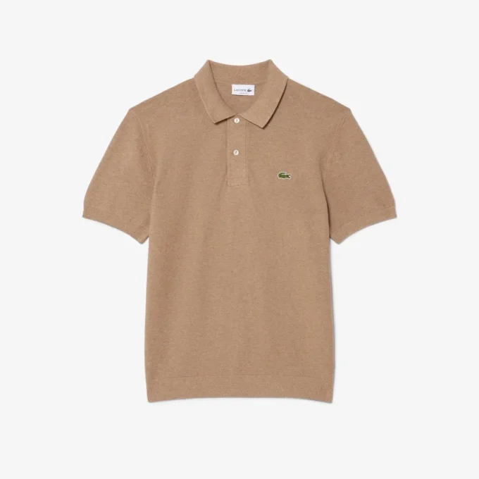 Klassisch geschnittenes Strick-Poloshirt Klassisch geschnittenes Strick-Poloshirt
