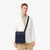 Klassische flache Umhängetasche Klassische flache Umhängetasche