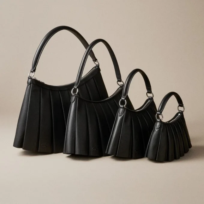 Kleine Lenglen-Ledertasche Kleine Lenglen-Ledertasche