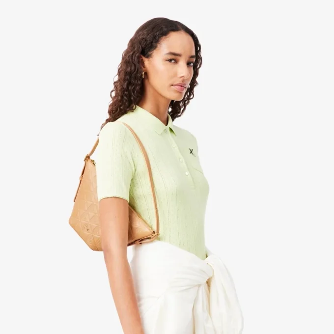 Kleine Maheki Hobo-Tasche aus geprägtem Leder Kleine Maheki Hobo-Tasche aus geprägtem Leder