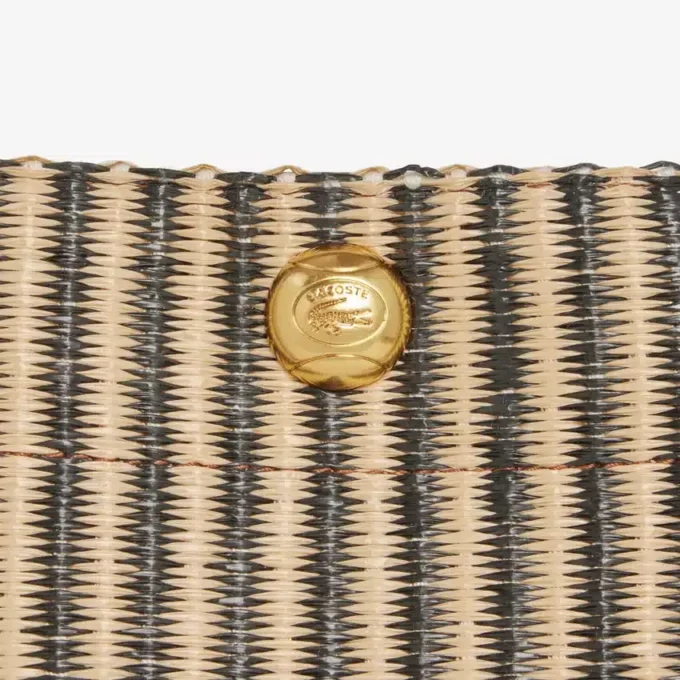 Kleine Sommer-Raffia-Beuteltasche Kleine Sommer-Raffia-Beuteltasche