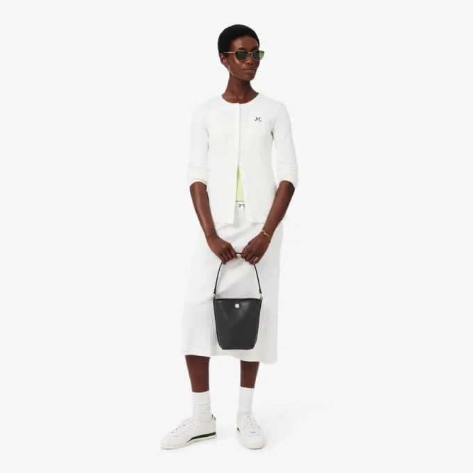 Kleine „Tennis Bliss“-Leder-Beuteltasche Kleine „Tennis Bliss“-Leder-Beuteltasche