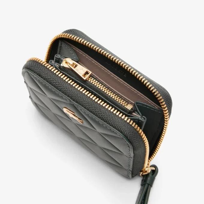 Kleines Portemonnaie aus Crocodelle-Leder Kleines Portemonnaie aus Crocodelle-Leder