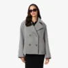 Kurzer Oversize-Peacoat aus The Blend für Damen Kurzer Oversize-Peacoat aus The Blend für Damen