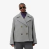 Kurzer Oversize-Peacoat aus The Blend für Damen Kurzer Oversize-Peacoat aus The Blend für Damen