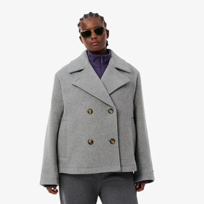 Kurzer Oversize-Peacoat aus The Blend für Damen Kurzer Oversize-Peacoat aus The Blend für Damen