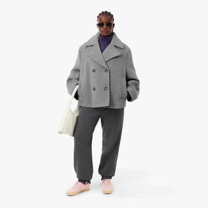 Kurzer Oversize-Peacoat aus The Blend für Damen Kurzer Oversize-Peacoat aus The Blend für Damen