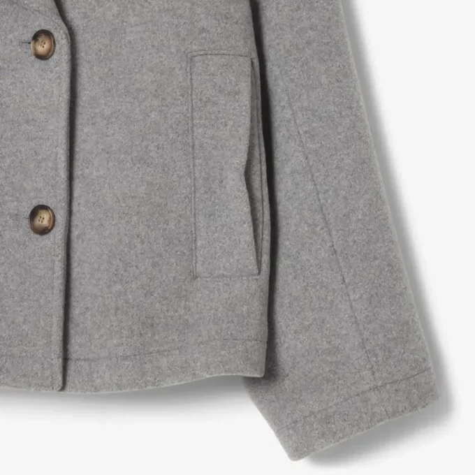 Kurzer Oversize-Peacoat aus The Blend für Damen Kurzer Oversize-Peacoat aus The Blend für Damen