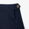 Kurzer Plisseerock aus Stretch-Baumwolle für Damen Kurzer Plisseerock aus Stretch-Baumwolle für Damen