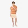 Kurzärmeliger Baumwollpullover Kurzärmeliger Baumwollpullover